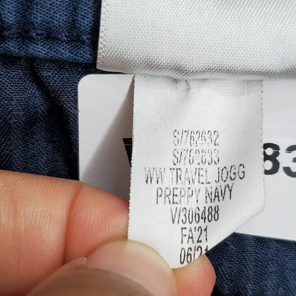 Banana Republic Men Pants L Navy Jogger Travel 26